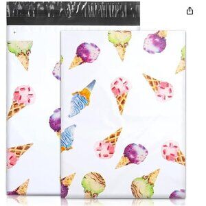 Ice Cream Poly Mailers - 10x13 - Lot of 25